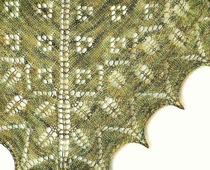 Lace shawl knitting pattern free