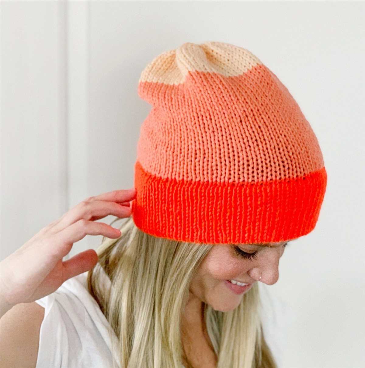 Easy beanie knitting patterns for beginners