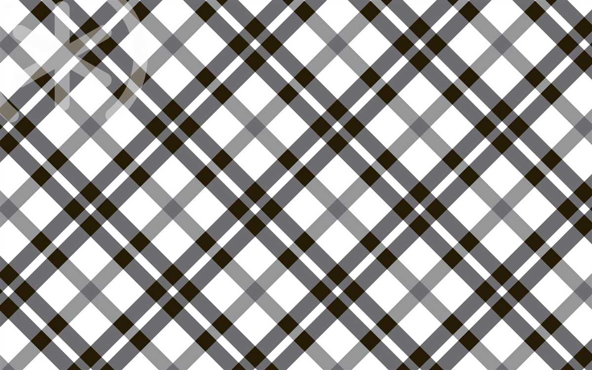 Checkered knit pattern