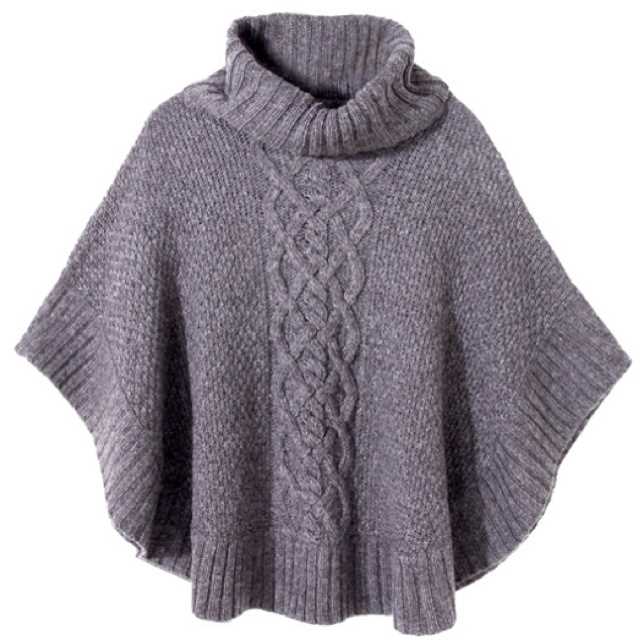 Double knit poncho pattern