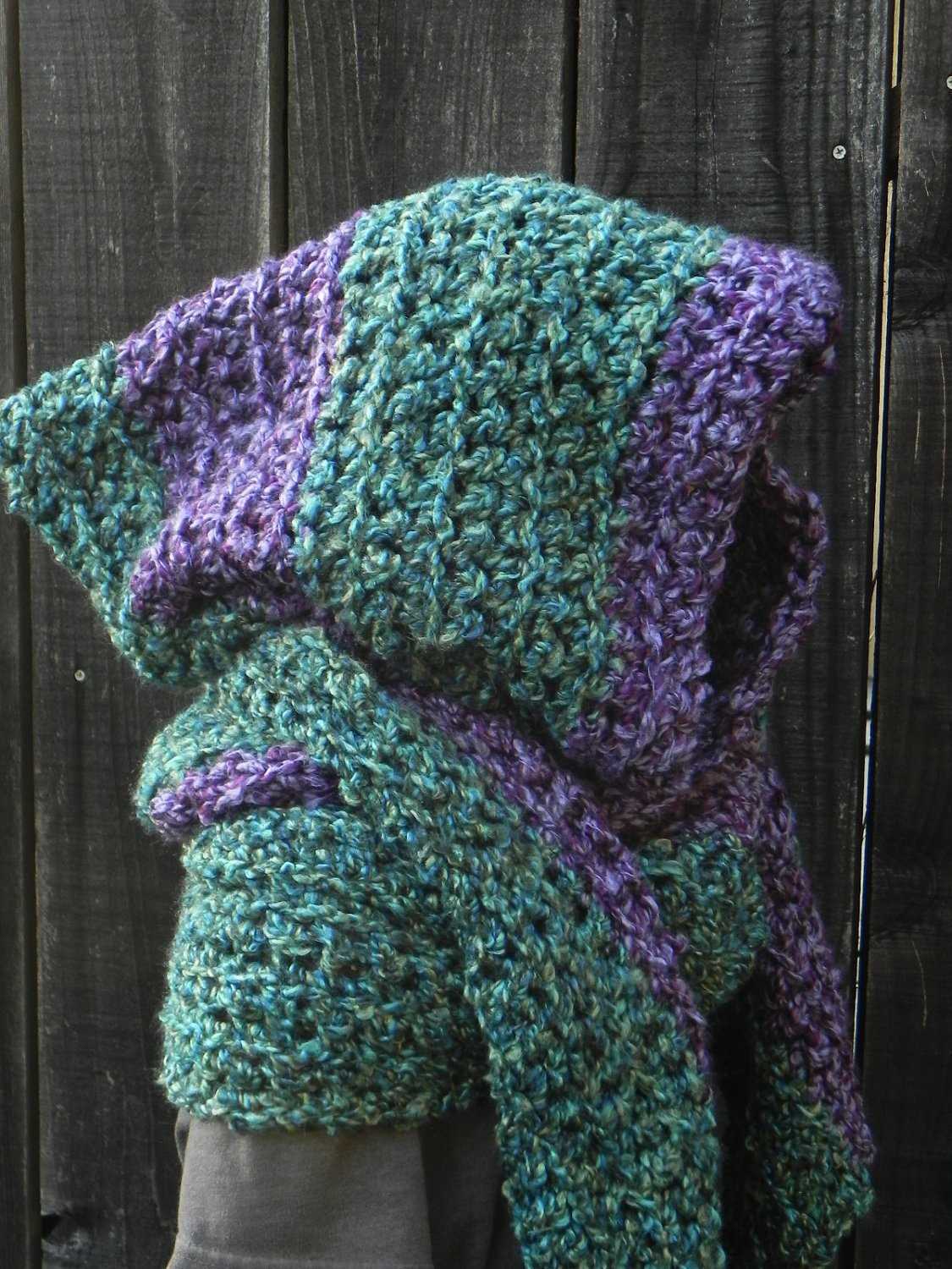 Knitted scoodie pattern free