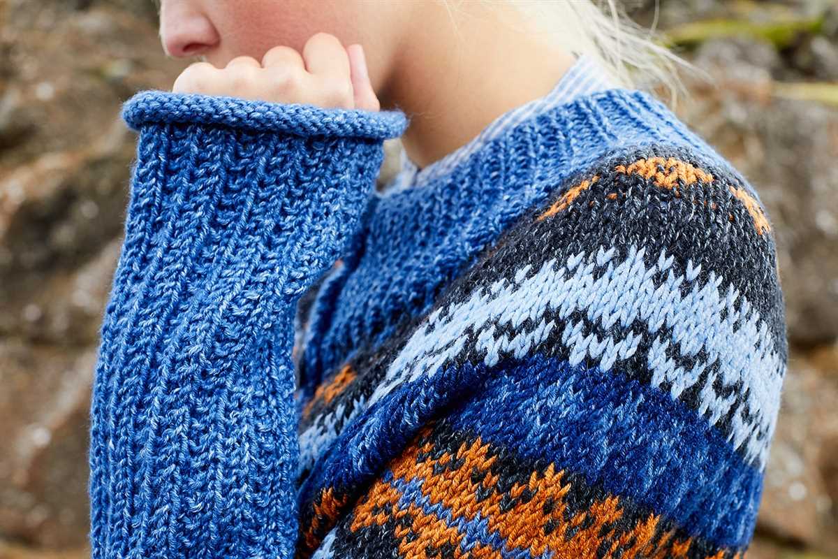 Yoke sweater knit pattern free