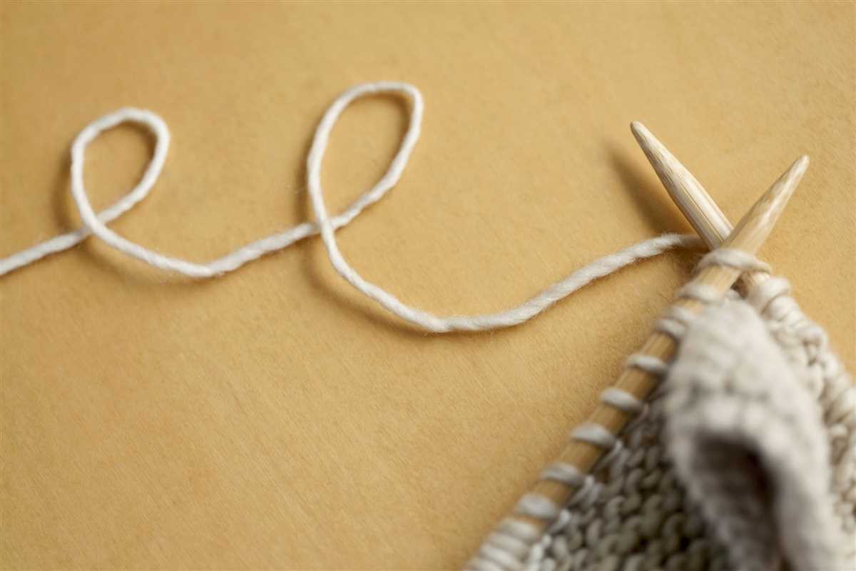 Knit string bag pattern