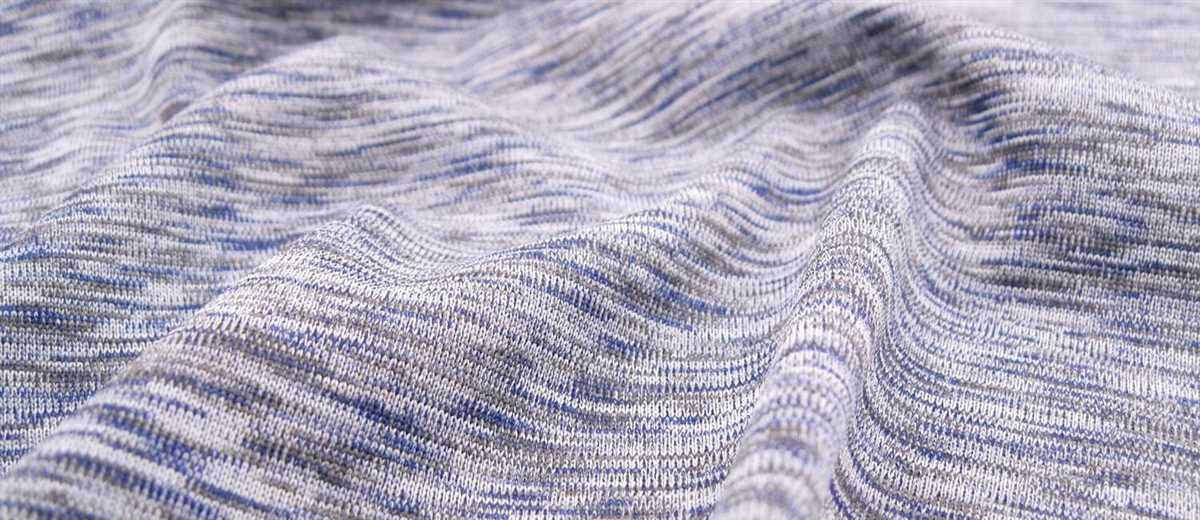 Patterned jersey knit fabric