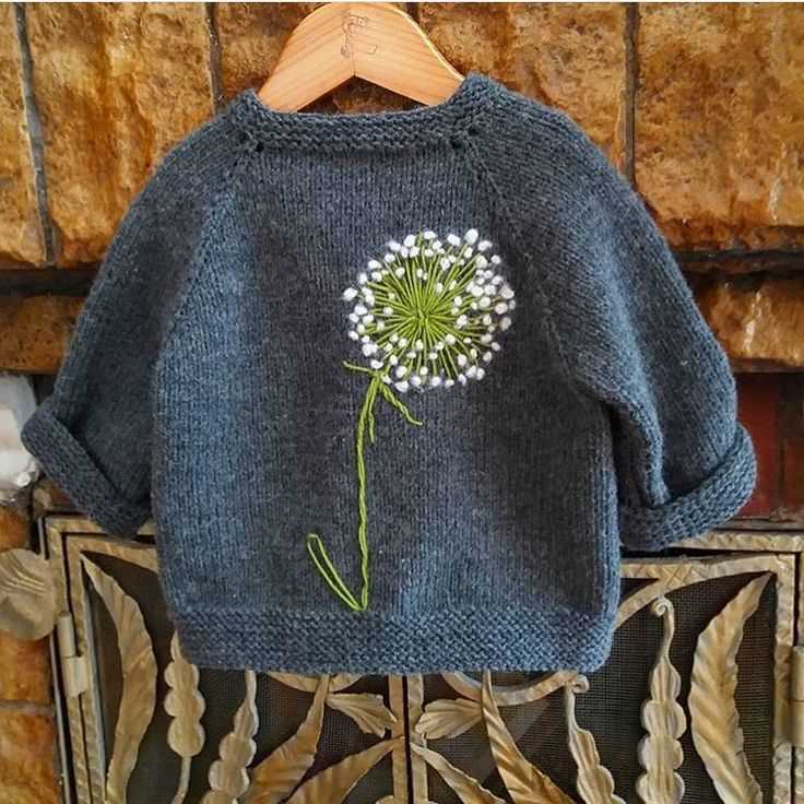 Balloon sleeve knitting pattern