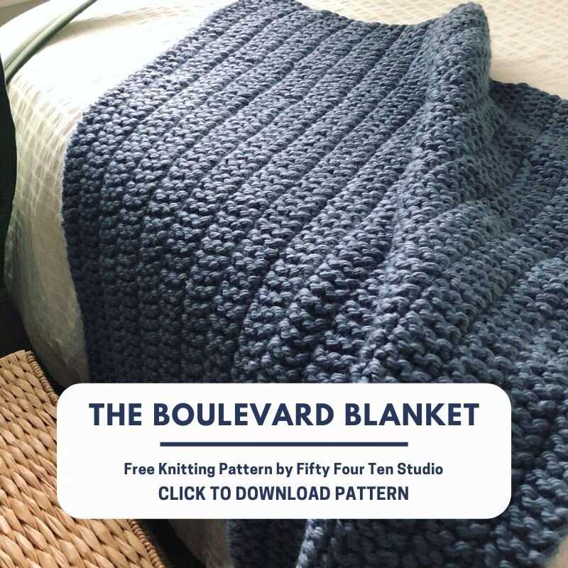 Free afghan knitting patterns bulky yarn