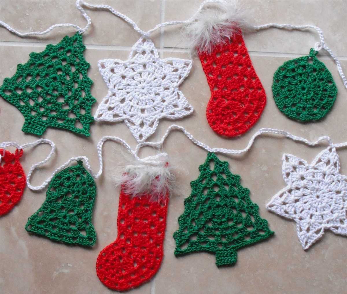 Knitting pattern bunting