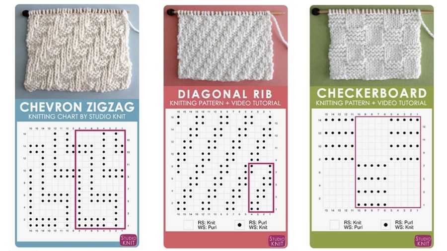 Read knitting pattern