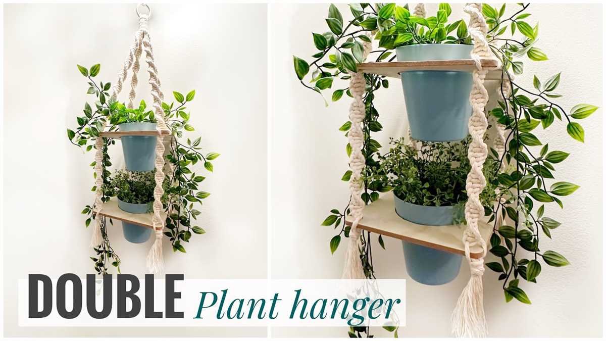 Knitted plant hanger patterns
