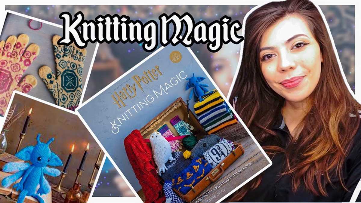 Knitting magic the official harry potter knitting pattern book