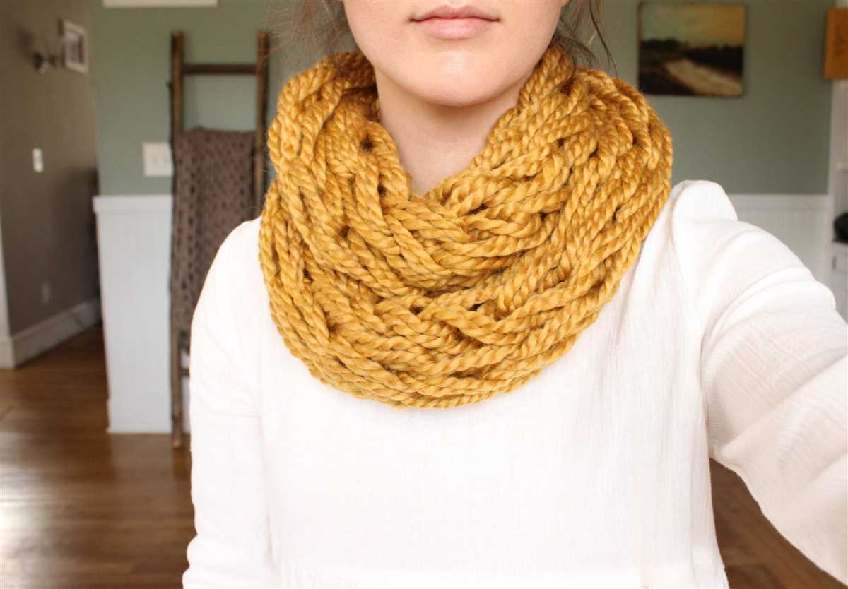 Scarf patterns knitting chunky yarn
