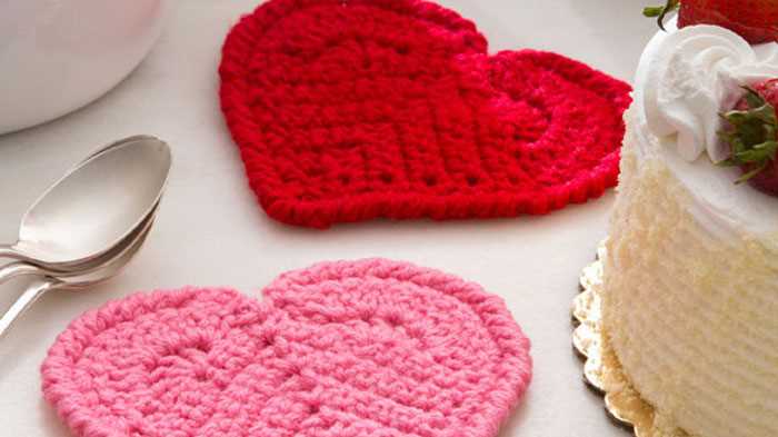 Knitting pattern for coasters