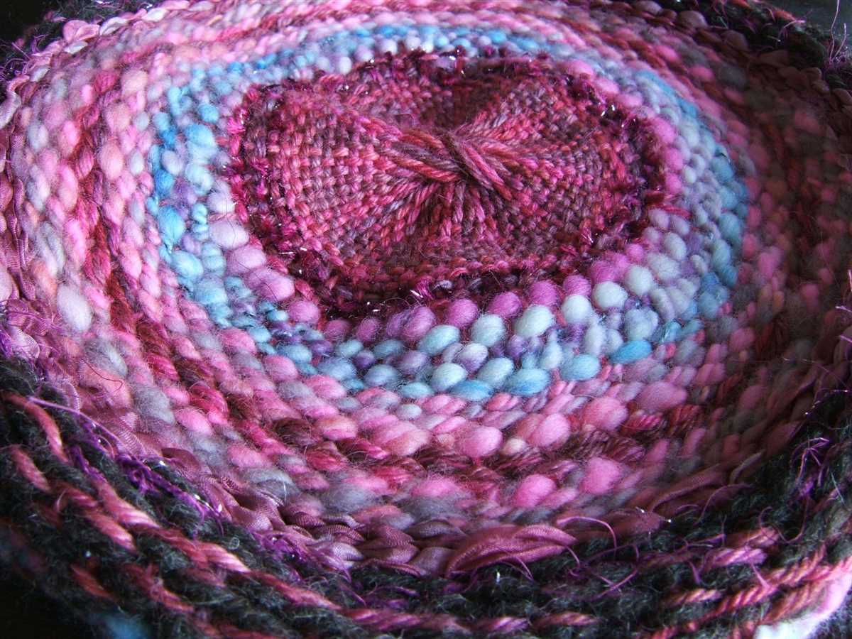 Circle knitting loom patterns
