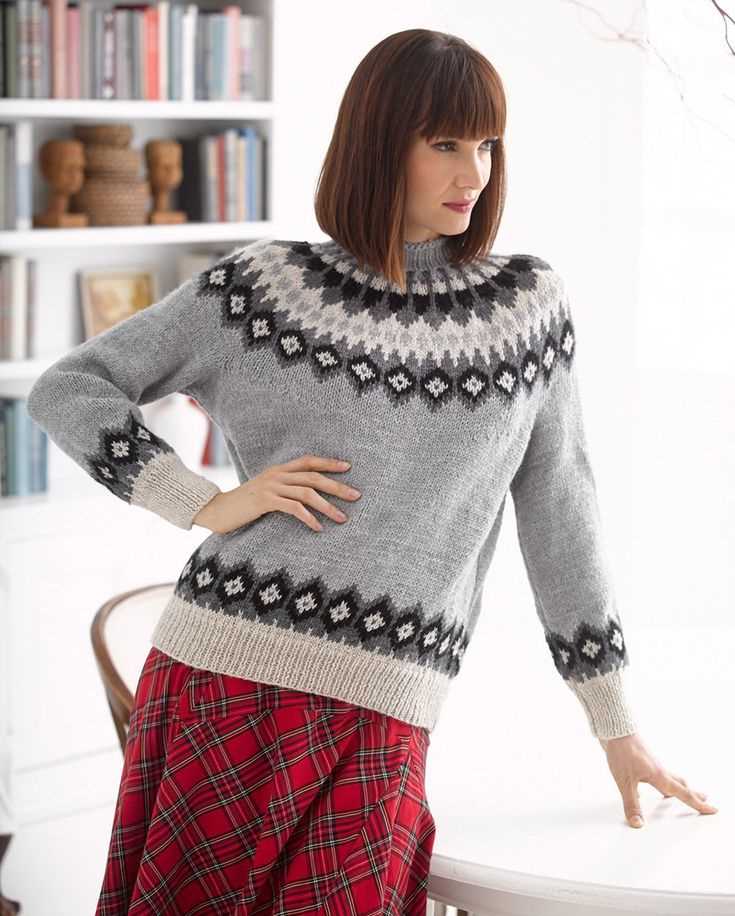Free popcorn sweater knitting pattern