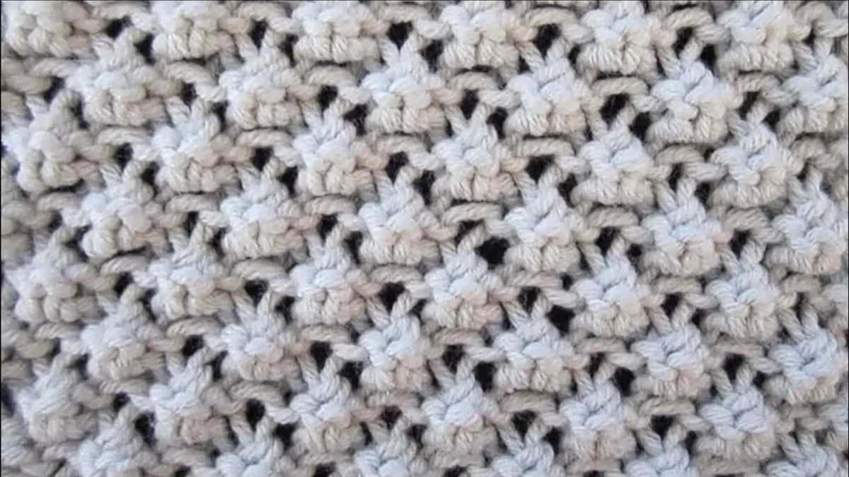 Knit stitch pattern multiple of 6