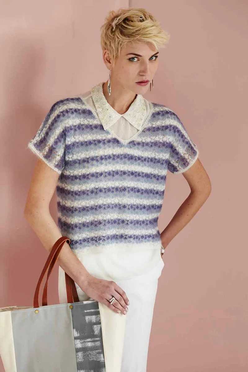Cap sleeve knitting pattern
