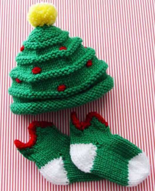 Xmas hat knitting patterns