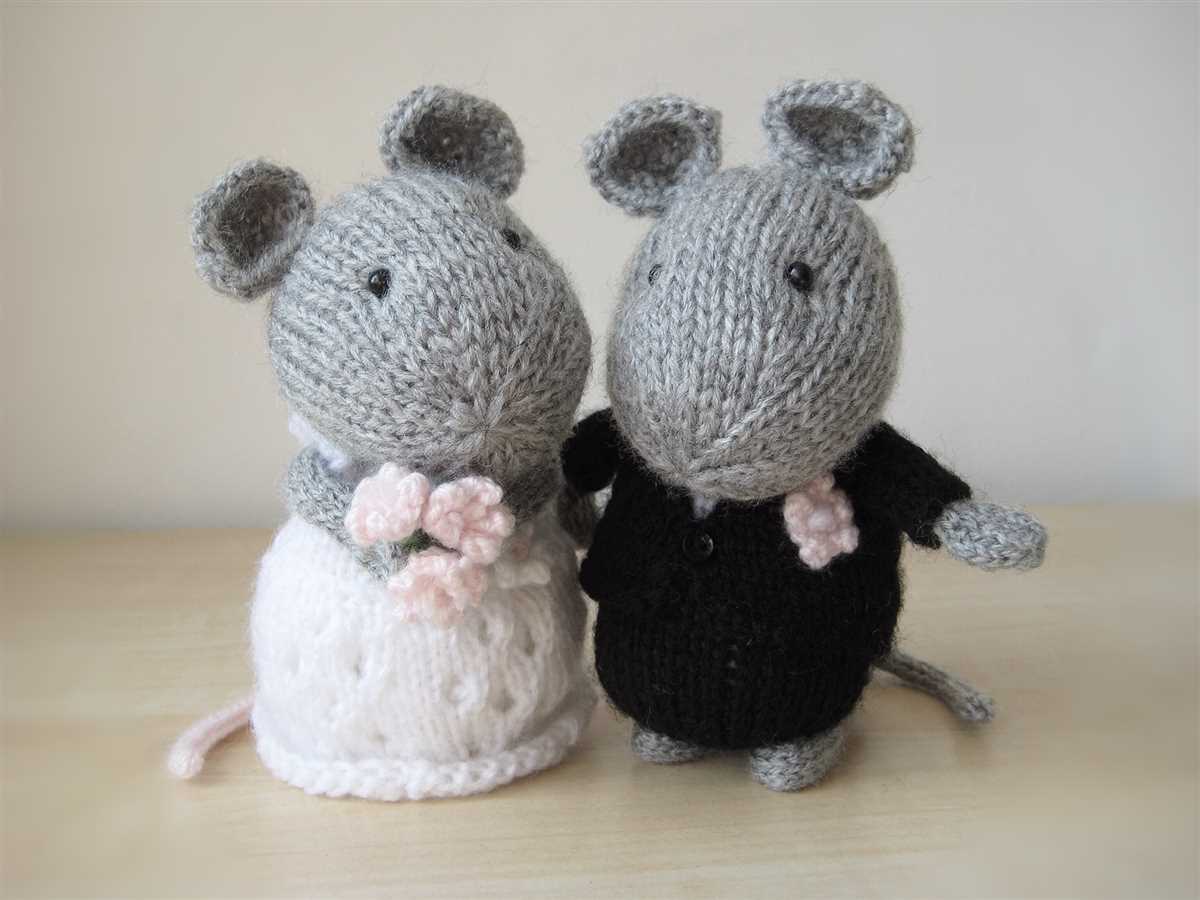 Free knitting patterns for christmas mice
