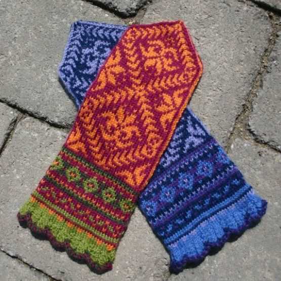 Ladies mittens knitting pattern free