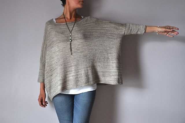Boxy knitting pattern