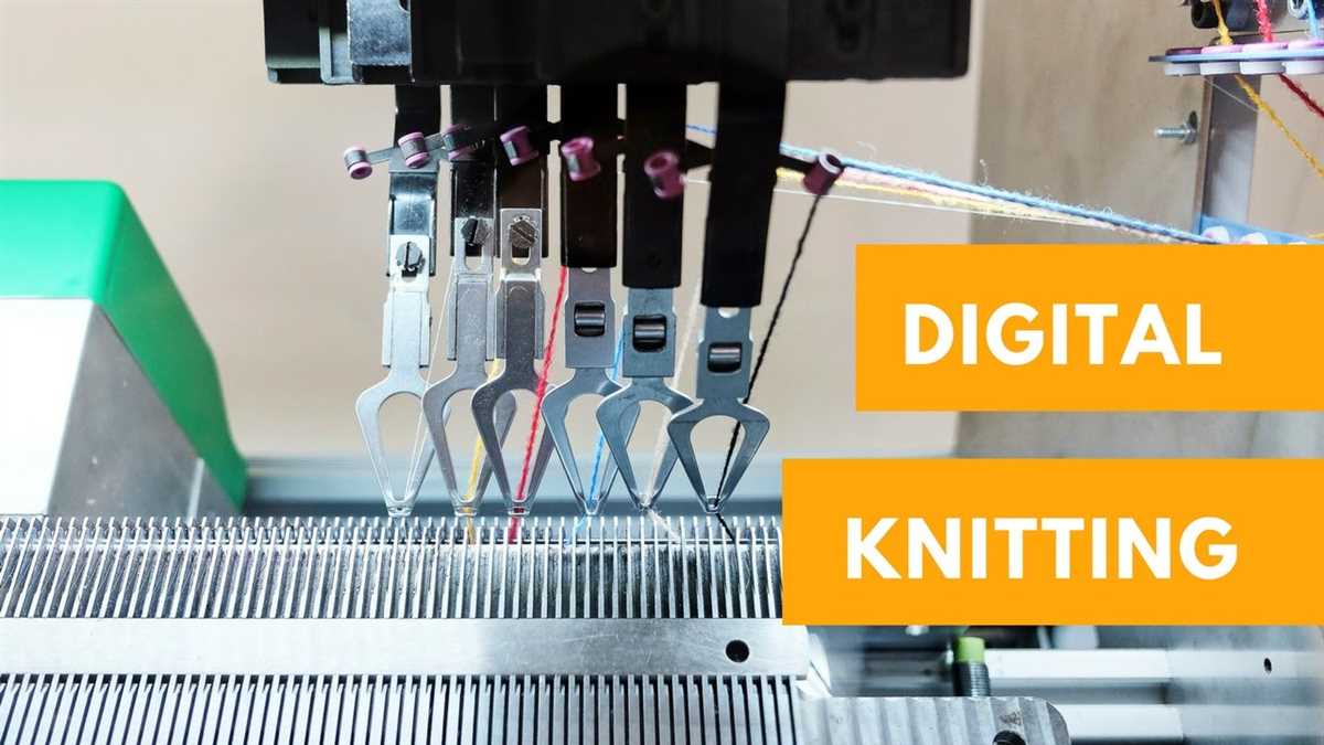 Electronic knitting machine patterns
