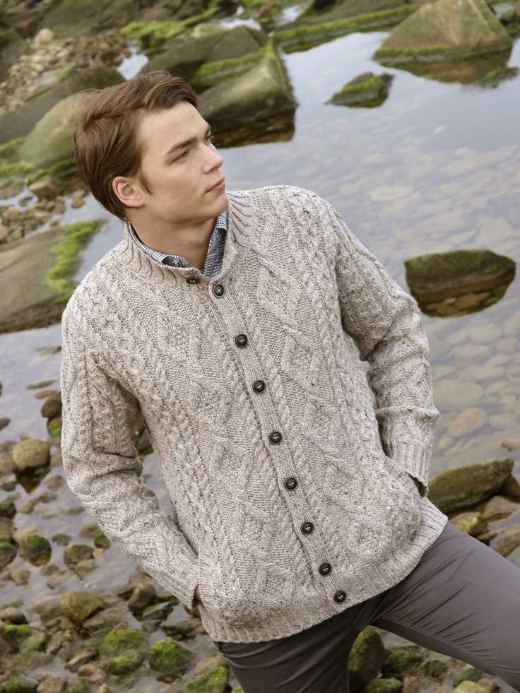 Mens knitted cardigan patterns free